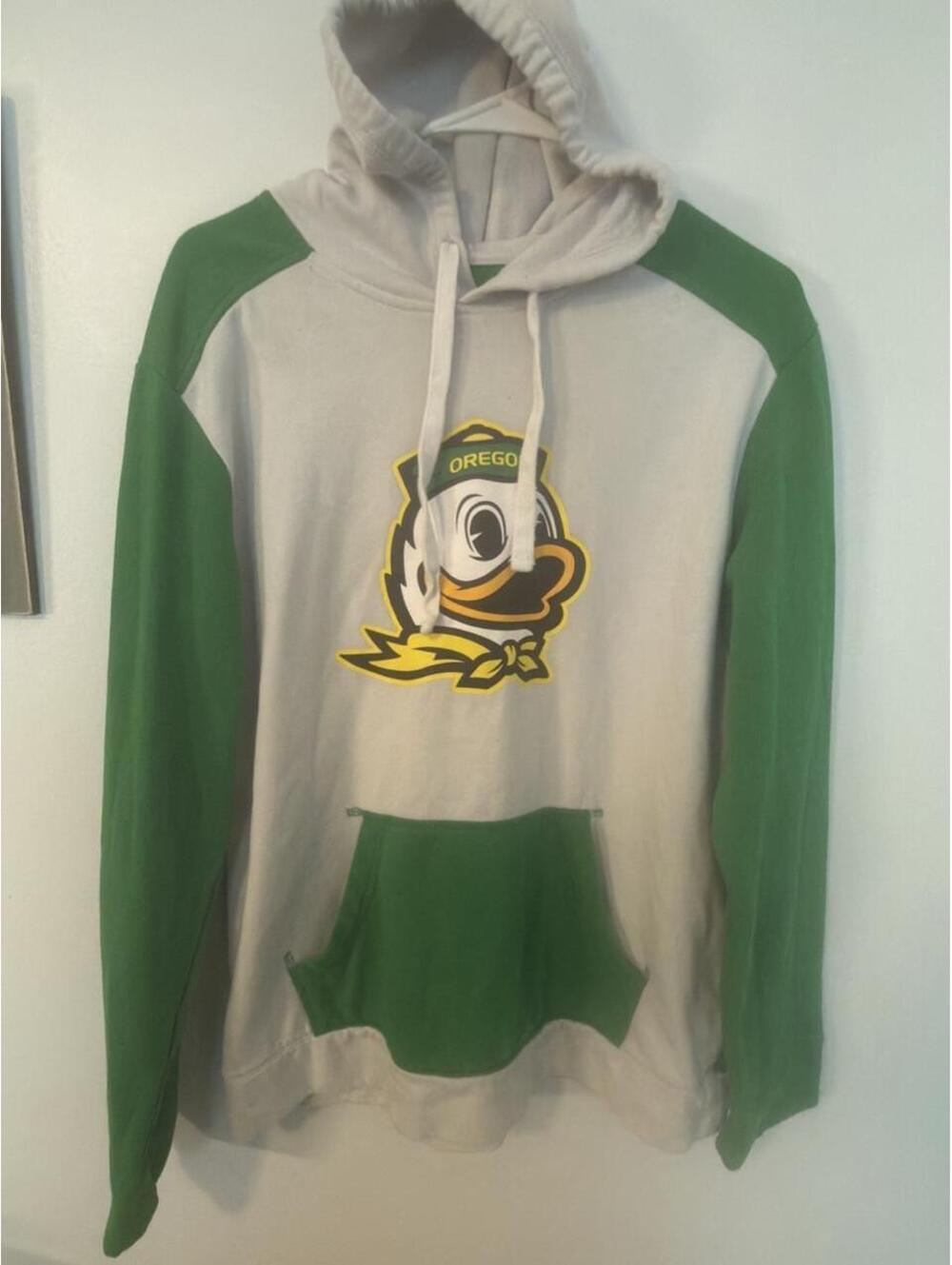 Fanatics Oregon Ducks Men's Hoodie Size M Green Multi College Graphic New